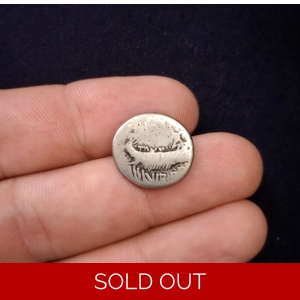 Ancient Roman Coin MARK ANTONY AR Legionary Denarius. Struck 31-31 BC.